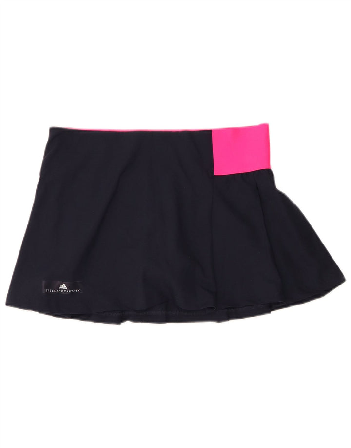 Adidas Stella McCartney Skort da donna UK 14 Medium Navy Blue Colourblock