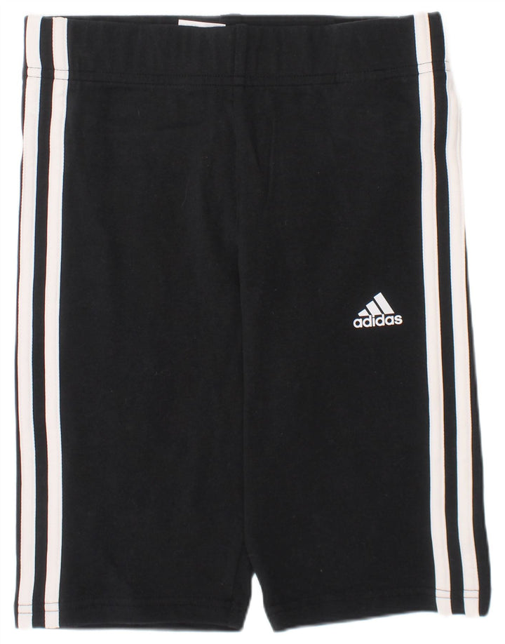 Pantaloncini sportivi Adidas bambina 11-12 anni in cotone nero