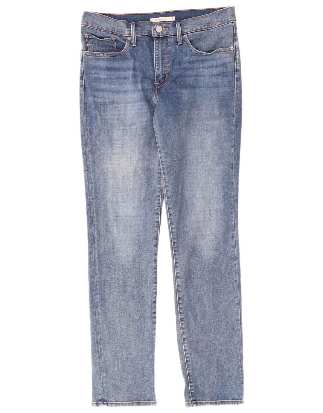 LEVI'S Jeans slim modellanti da donna 312 W30 L30 cotone blu
