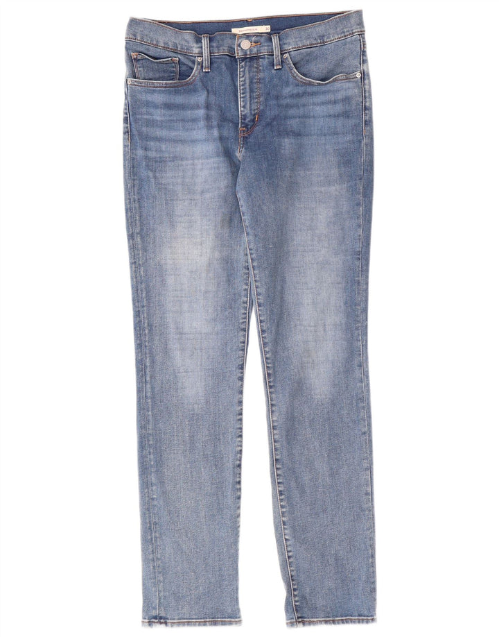 LEVI'S Jeans slim modellanti da donna 312 W30 L30 cotone blu