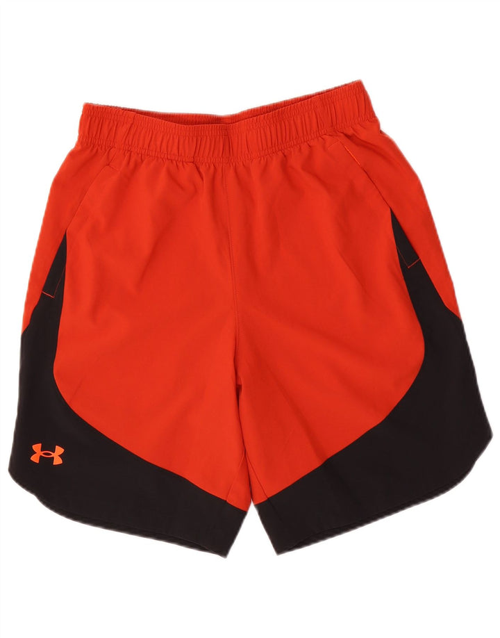 Pantaloncini sportivi da uomo UNDER ARMOUR Small Orange Colourblock
