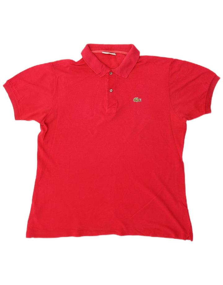 Polo da uomo Lacoste grande rossa in cotone