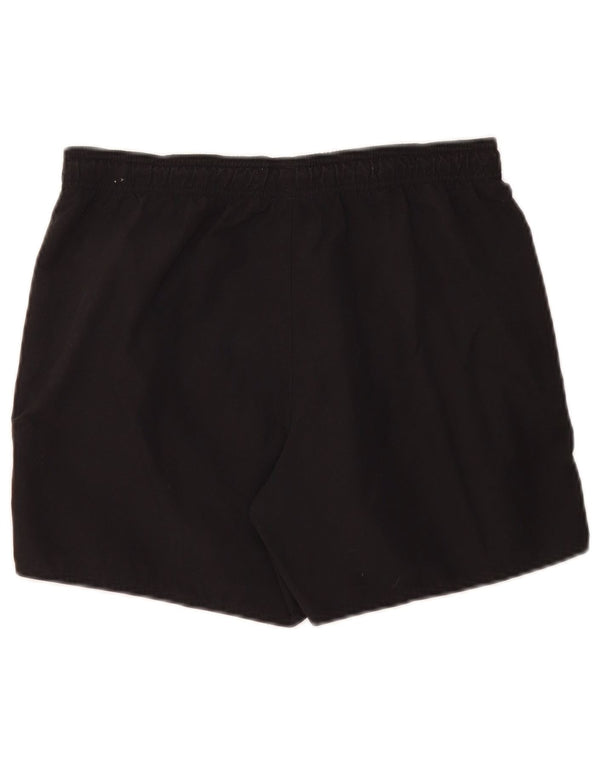 Pantaloncini sportivi da uomo Adidas medi in nylon nero