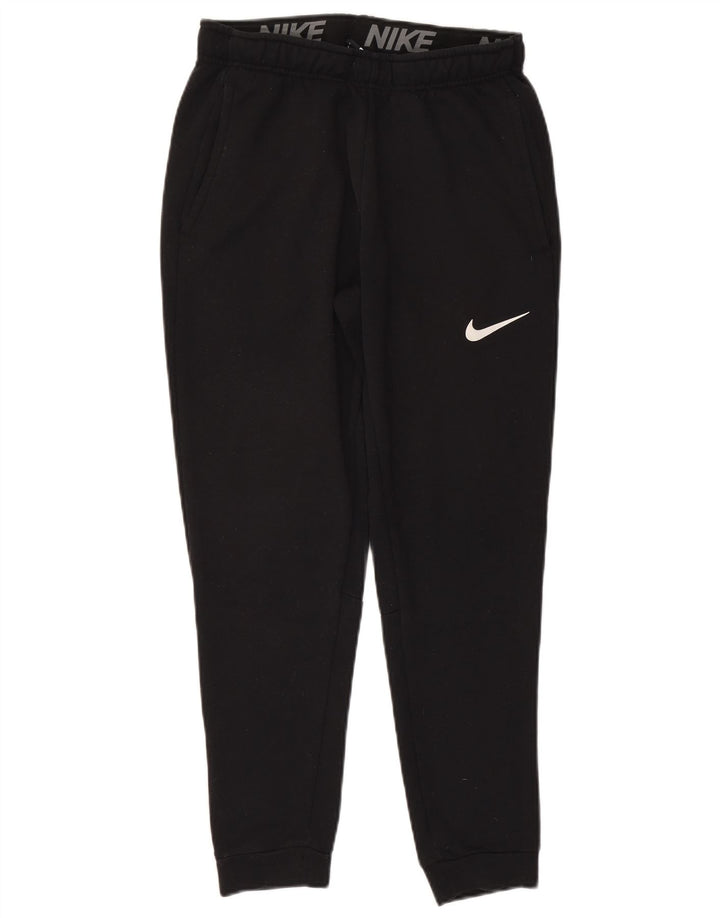 NIKE Pantaloni da tuta da uomo Dri Fit Joggers piccoli in poliestere nero