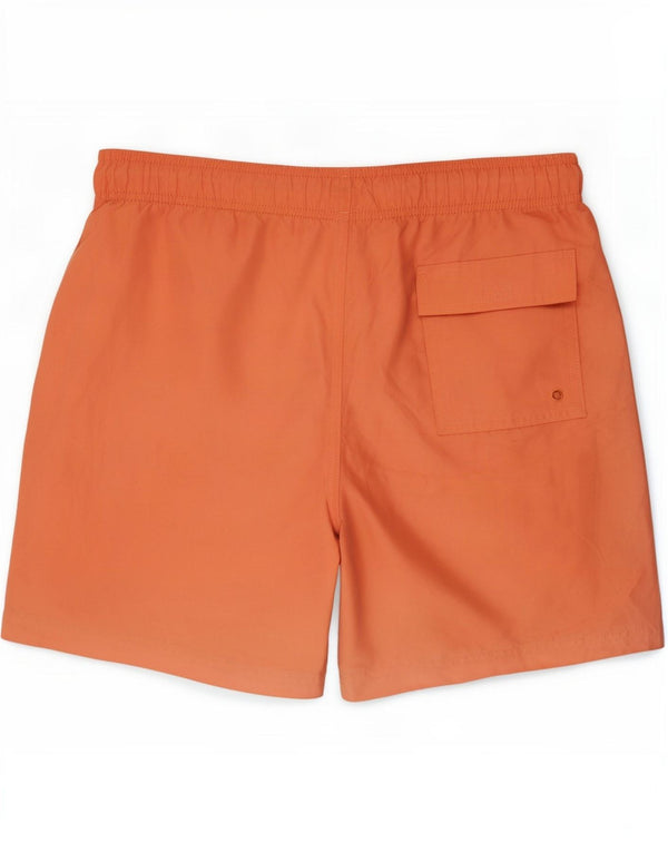 Pantaloncini da bagno da uomo Marks & Spencer poliestere arancione medio