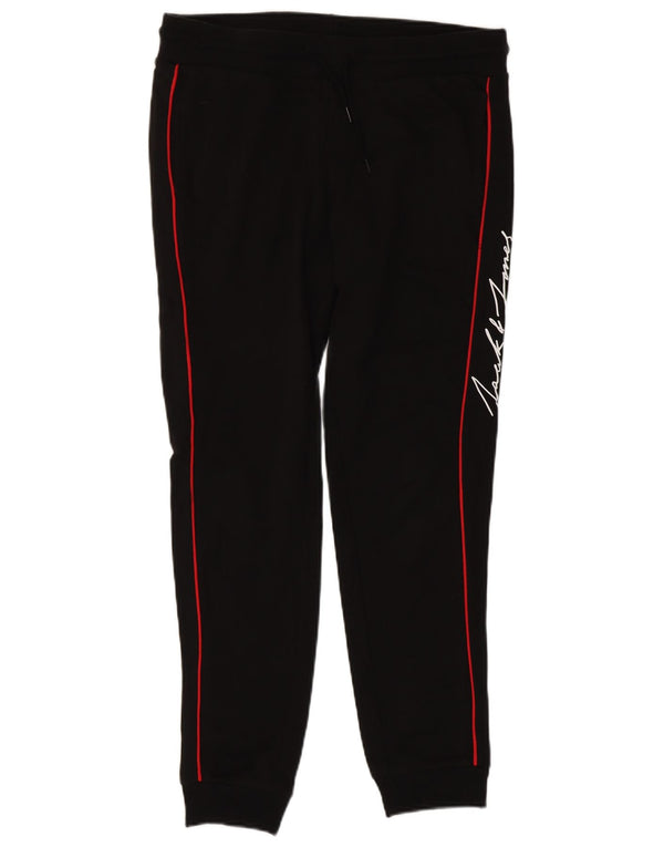 Jack & Jones Pantaloni da tuta da uomo con grafica Joggers grandi a righe nere