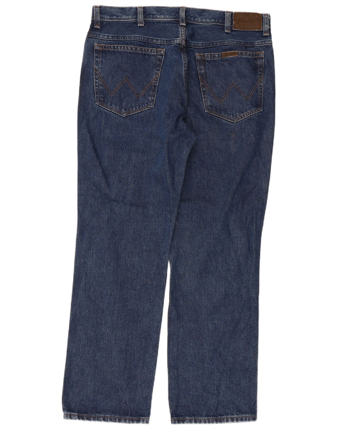 Jeans dritti da uomo vestibilità regolare WRANGLER W36 L30 cotone blu