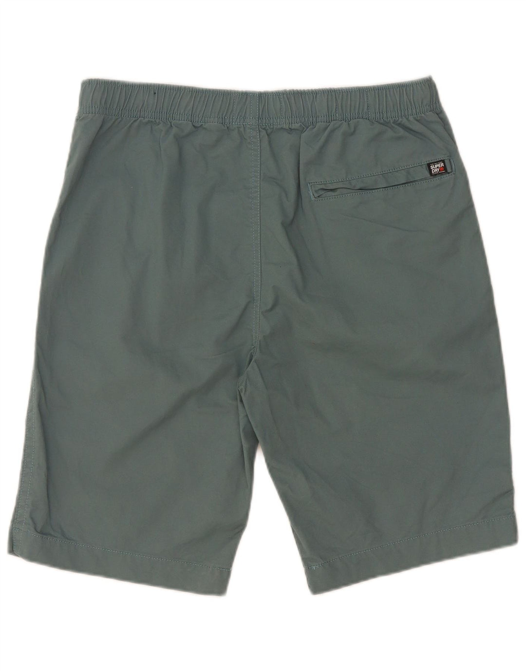 Pantaloncini chino da uomo Superdry W32 cotone verde medio