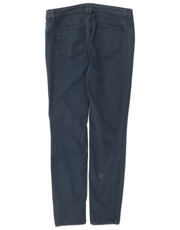 Pantaloni casual skinny da donna Fat Face UK 14 Medium W30 L28 Blu navy