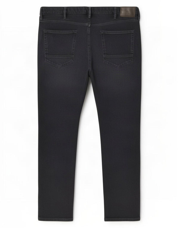 Jeans slim da uomo Marks & Spencer W38 L29 cotone blu navy