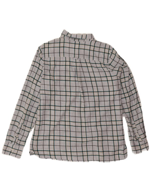 Camicia oversize da donna Fat Face UK 14 Large Blue Check