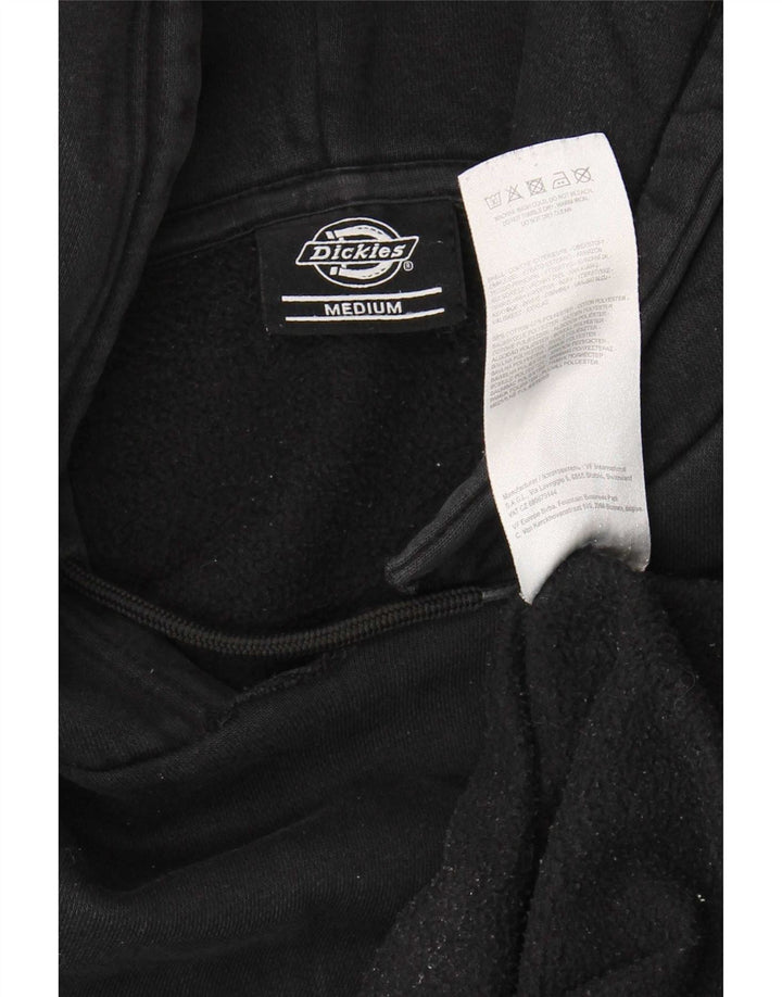 Dickies Felpa con cappuccio grafica da uomo in cotone nero medio
