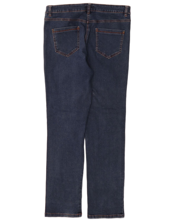Jeans slim da donna M&Co UK 14 Large W32 L31 Cotone blu navy