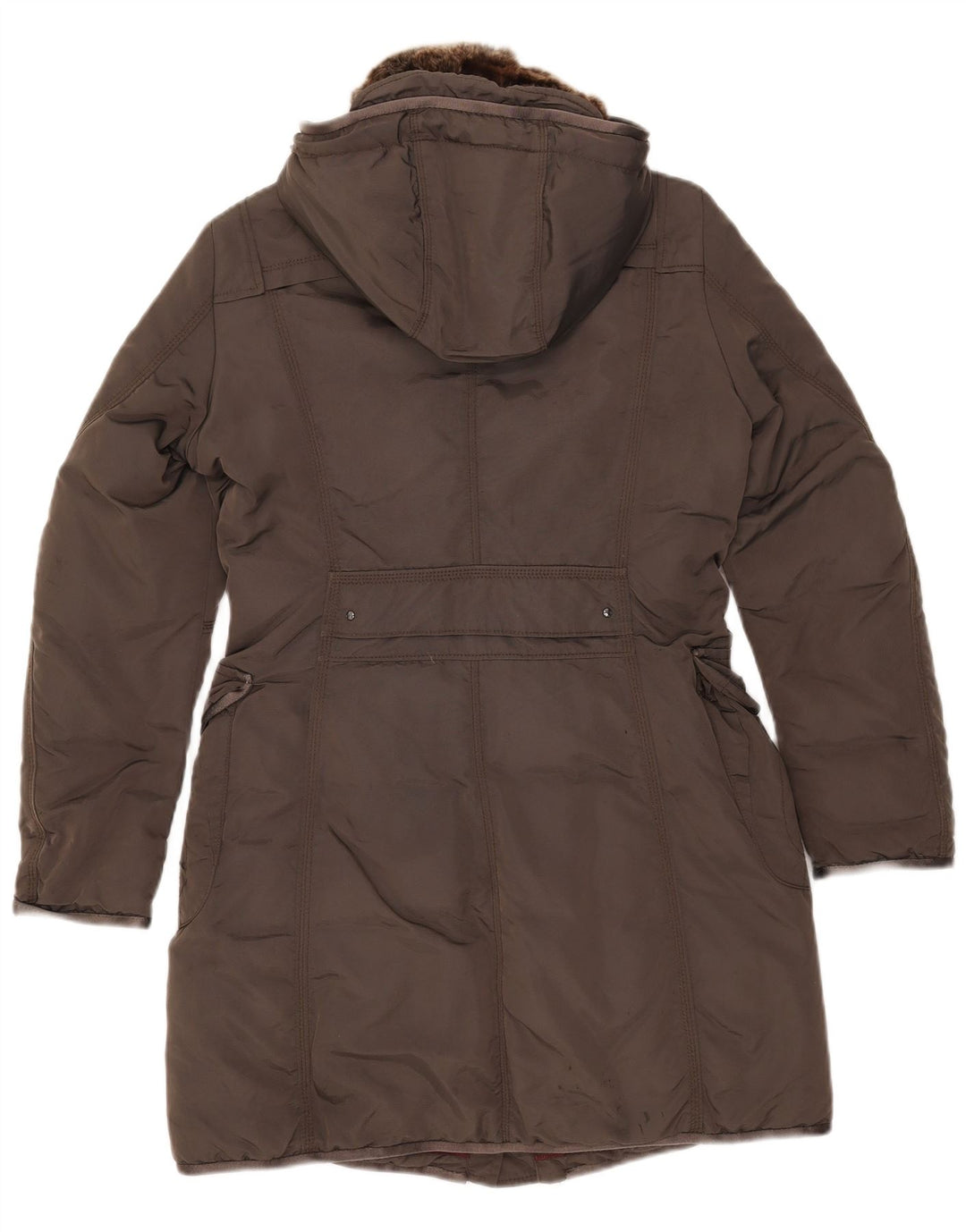 Piumino con cappuccio Donna PEUTEREY IT 44 Poliammide Grigio Medio