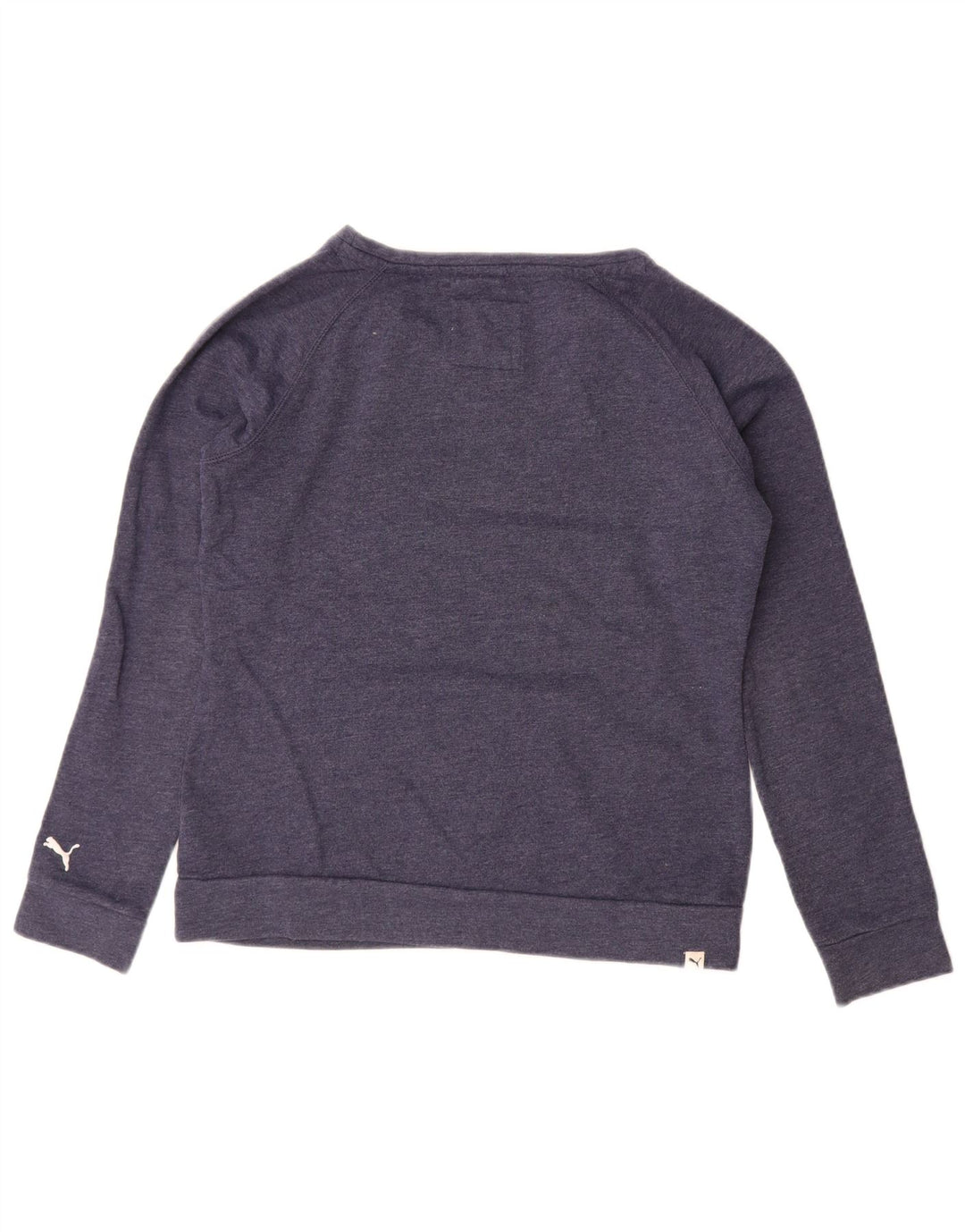 Felpa grafica da donna Puma UK 14 Large Blu Navy