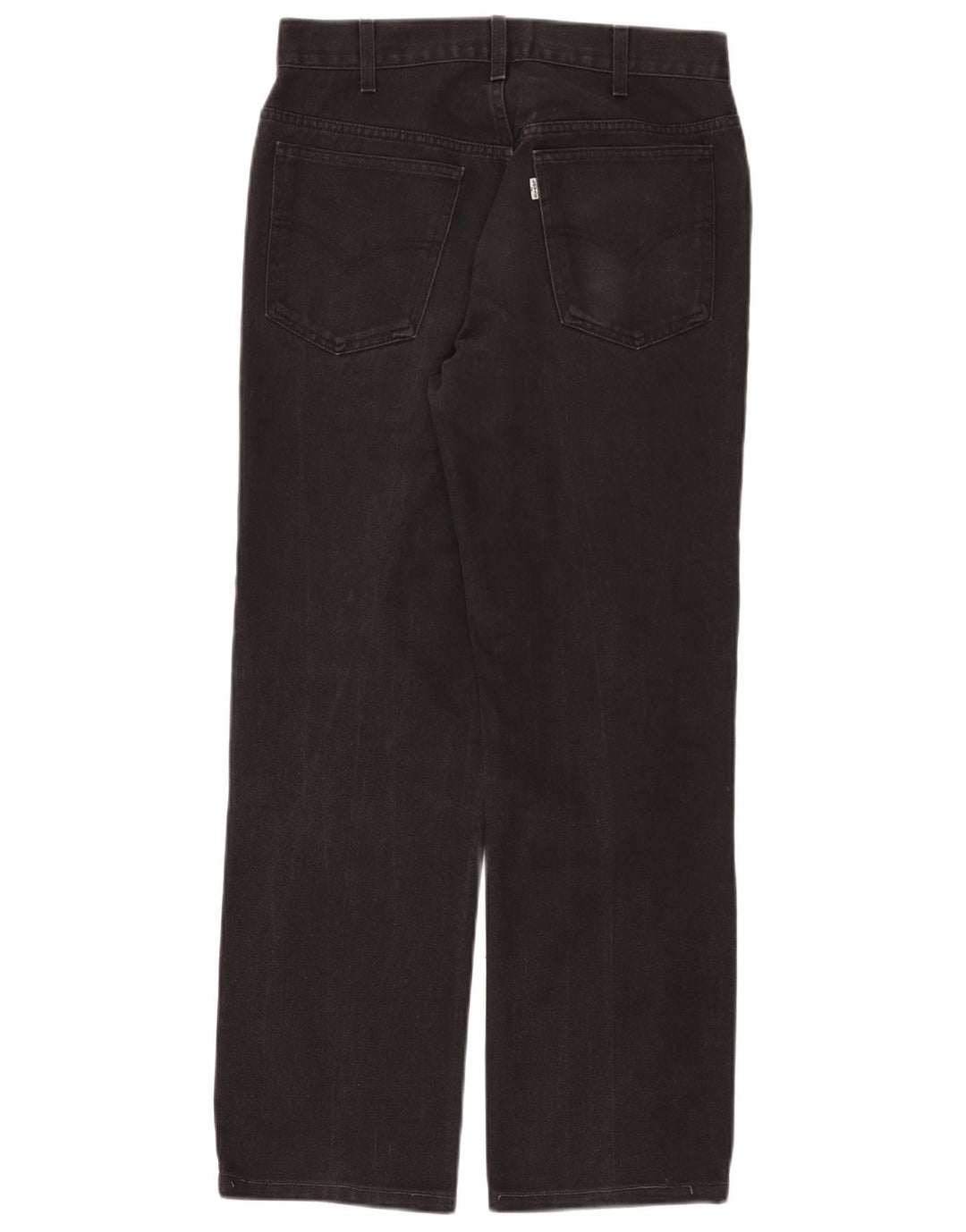 Jeans dritti da donna Levi's W32 L28 cotone nero