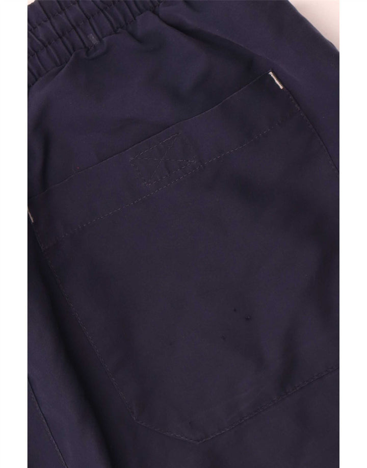 Pantaloncini da bagno da uomo Umbro grandi in poliestere blu navy