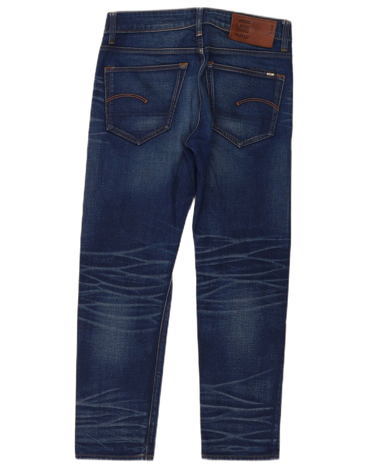 Jeans slim G-STAR da donna 3301 W28 L28 cotone blu