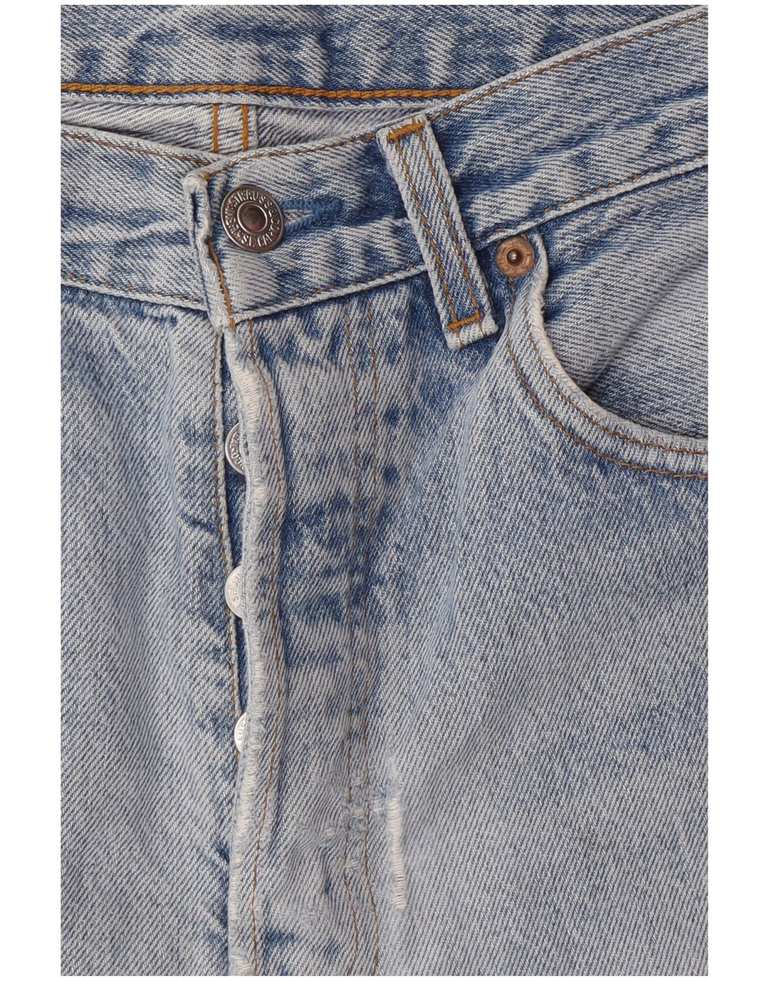 Pantaloncini di jeans da uomo LEVI'S W30 Blu medio