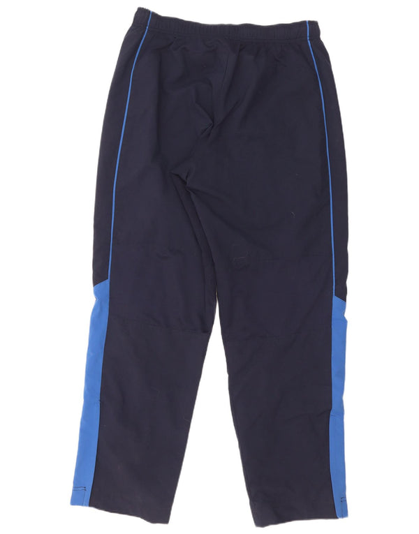 Pantaloni da tuta Nike da uomo in poliestere color block medio blu navy