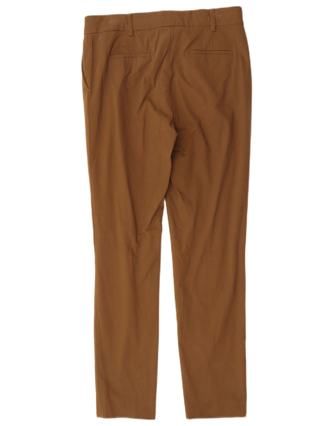 Pantaloni chino con pegging da donna Massimo Dutti W32 L30 in cotone beige