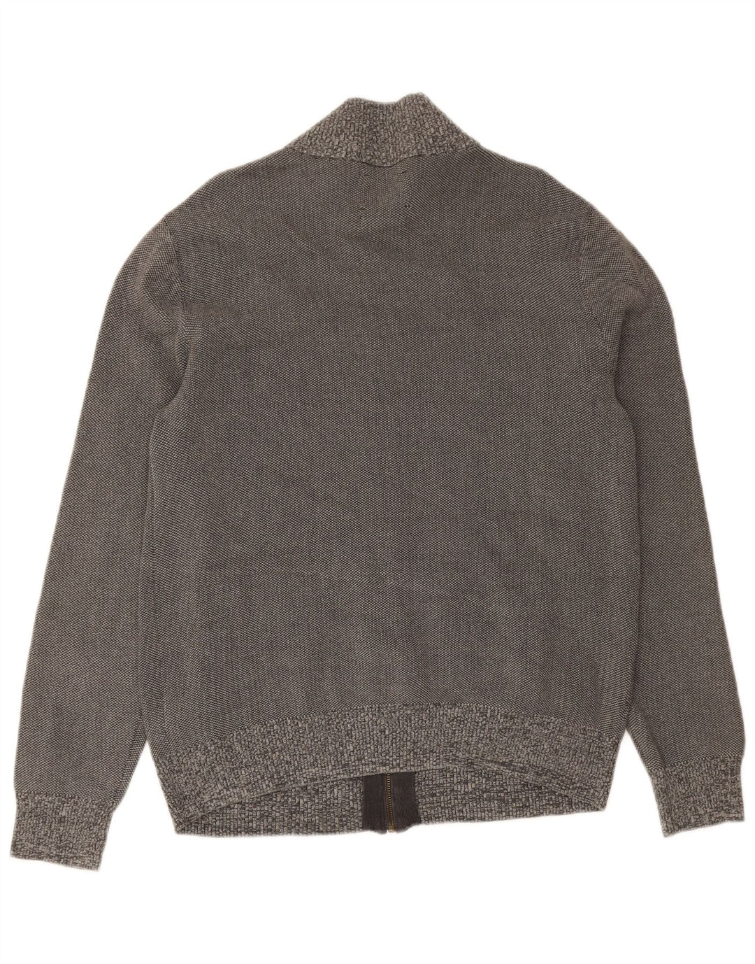 Maglione cardigan da uomo White Stuff in cotone grigio medio