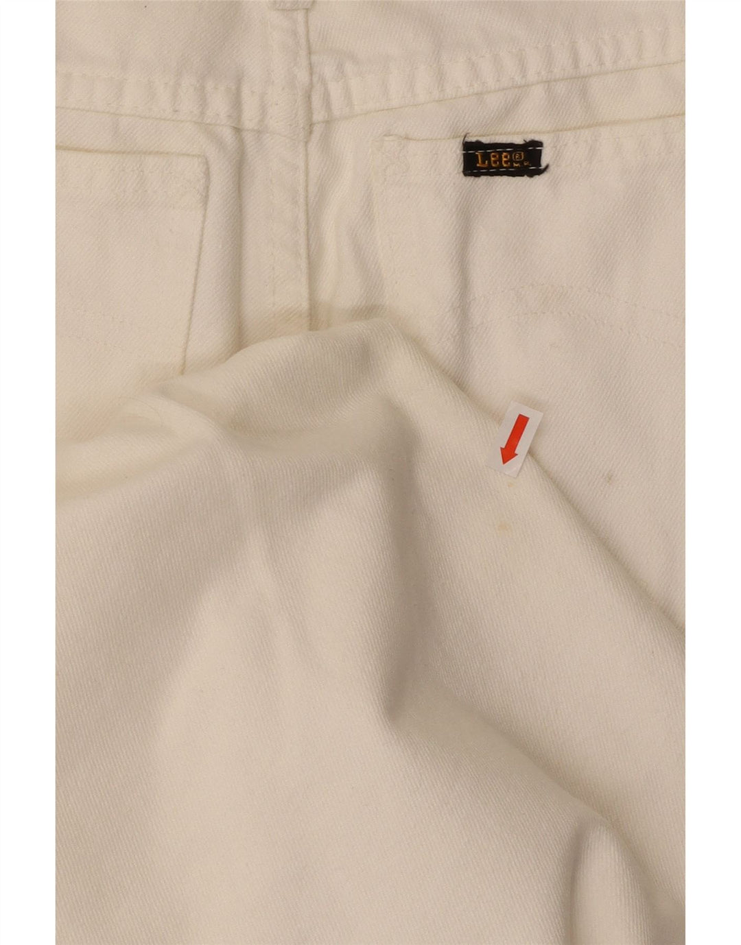 Jeans affusolati da uomo LEE W29 L27 cotone bianco