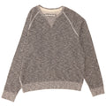 Felpa da uomo True Religion Maglione XL Cotone chiazzato grigio