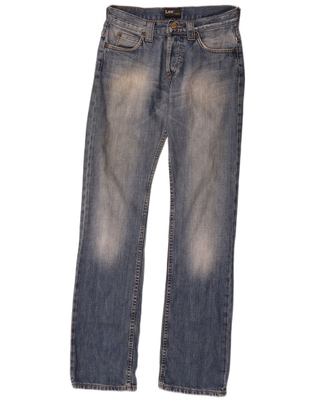 Jeans dritti Lee Knox da uomo W29 L34 cotone blu