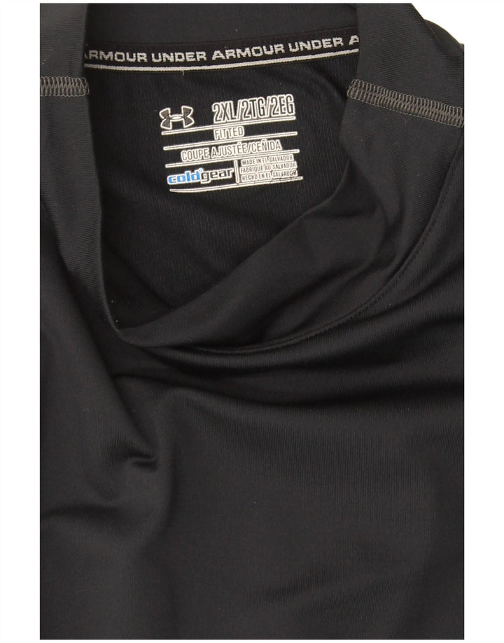 Maglia Under Armour da uomo Cold Gear a maniche lunghe 2XL nera