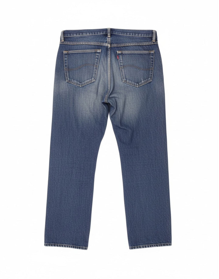 LEE Mens Straight Jeans W36 L30 Blue