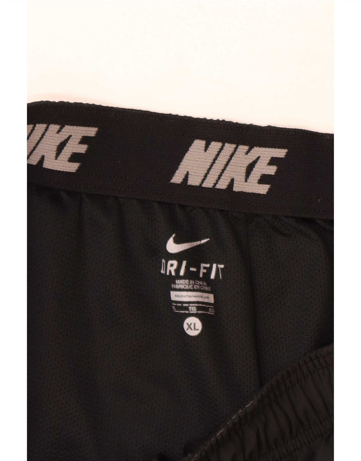 Pantaloncini sportivi Nike Dri Fit da uomo XL in poliestere nero