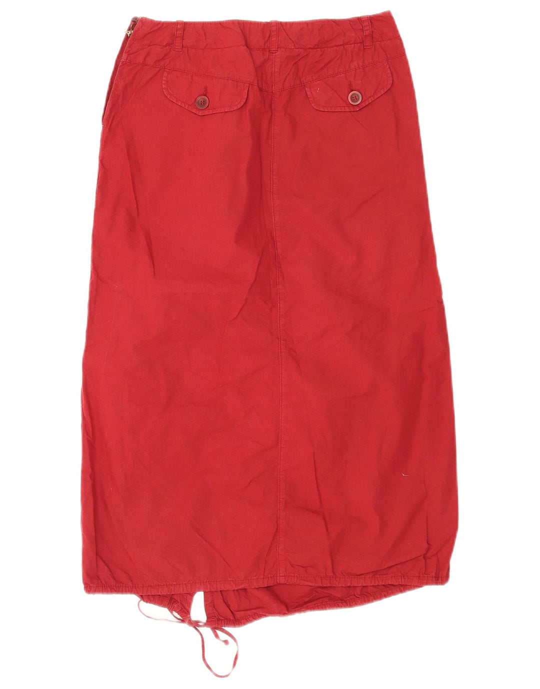Gonna longuette da donna Max & Co. UK 6 piccola W26 cotone rosso