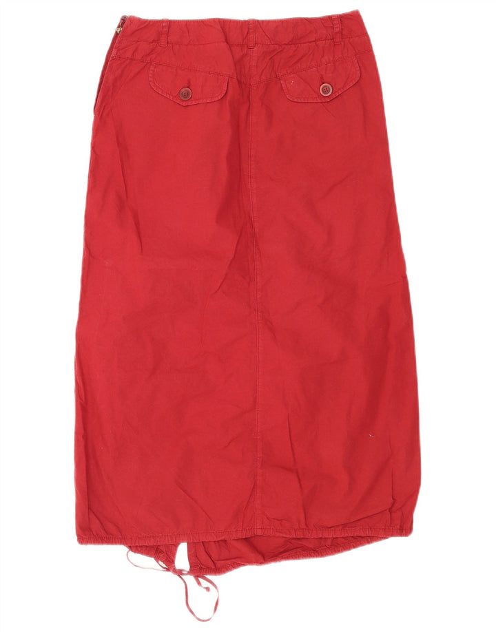 Gonna longuette da donna Max & Co. UK 6 piccola W26 cotone rosso