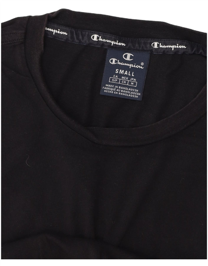 T-shirt da uomo CHAMPION Top piccola nera