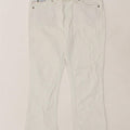 LEE Womens Bell Bootcut Jeans W30 L25 White Cotton Vintage Lee and Second-Hand Lee from Messina Hembry 