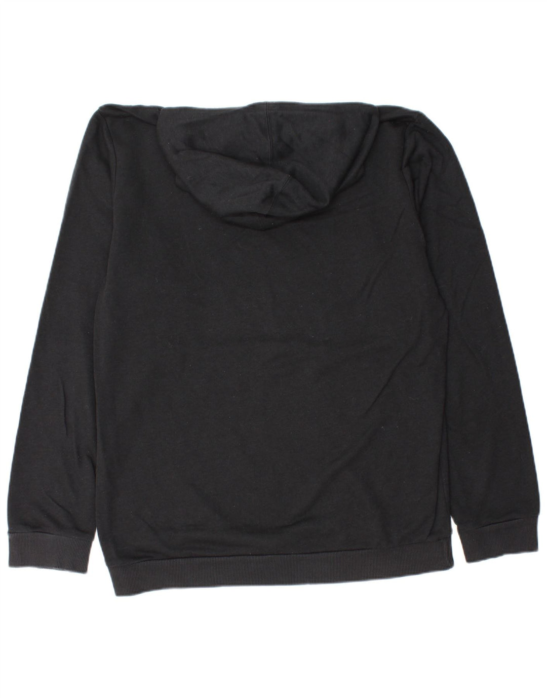 Felpa con cappuccio grafica da uomo ADIDAS grande in cotone nero