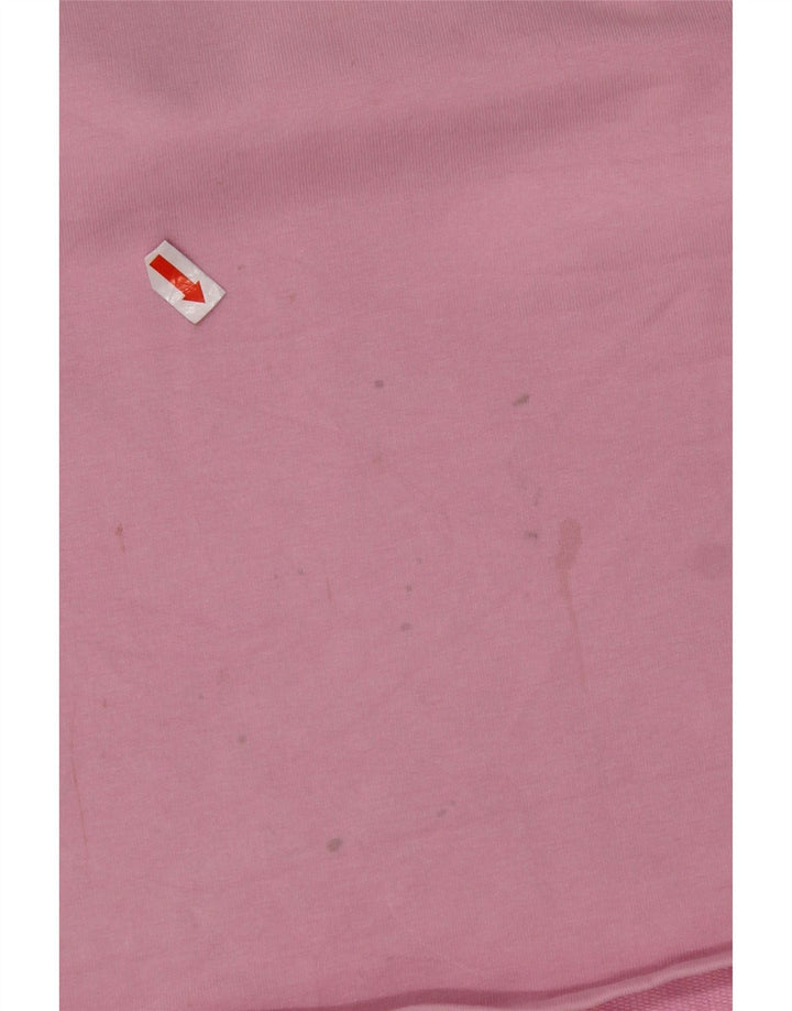 PUMA T-shirt grafica da donna Top UK 18 XL Cotone color block rosa