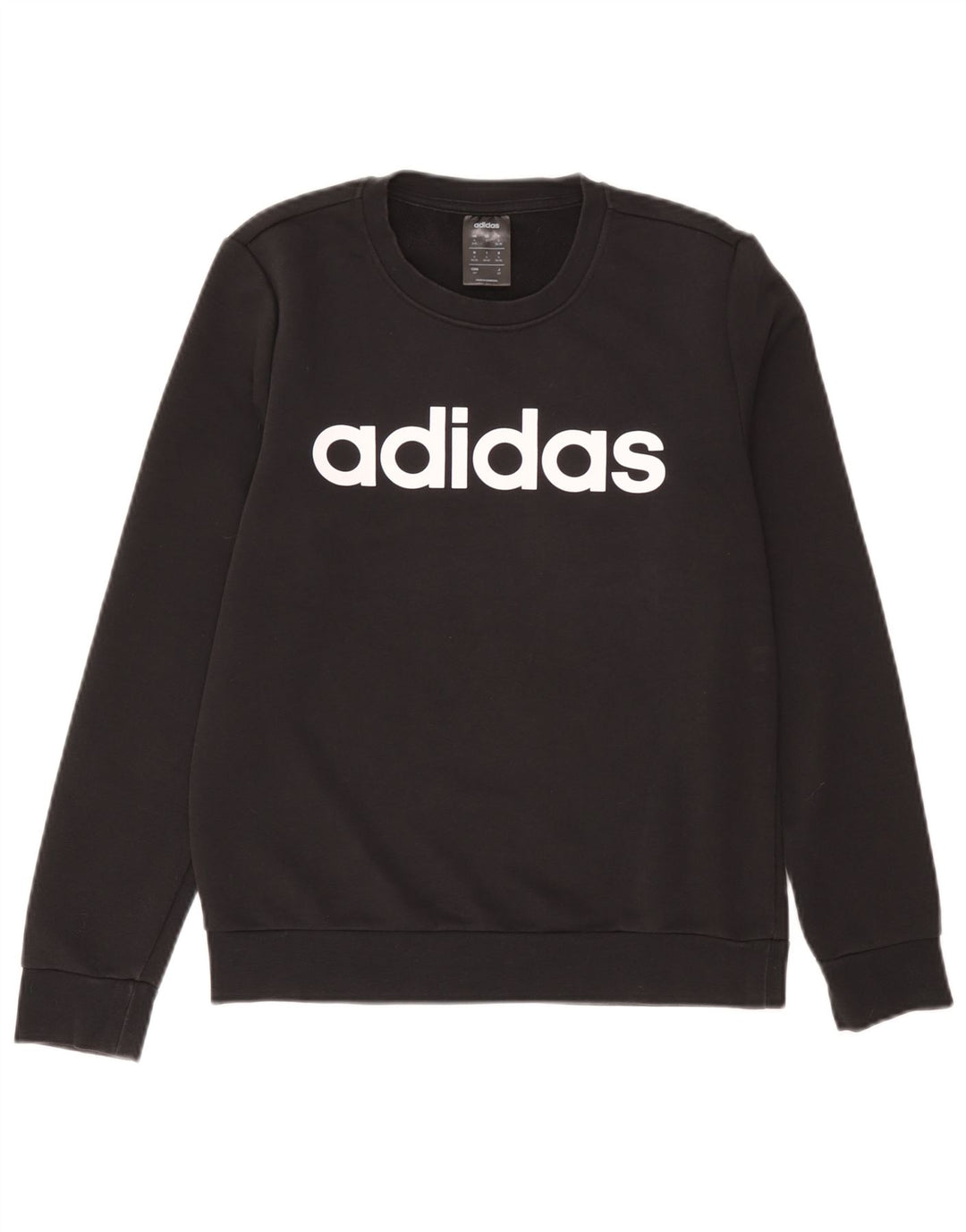 Felpa grafica da donna Adidas Jumper UK 8/10 Small Grigio