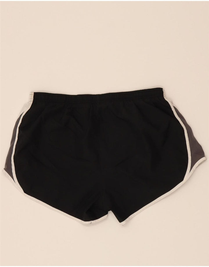 NIKE Womens Dri Fit Sport Shorts Medium Black Colourblock Vintage Nike and Second-Hand Nike from Messina Hembry 