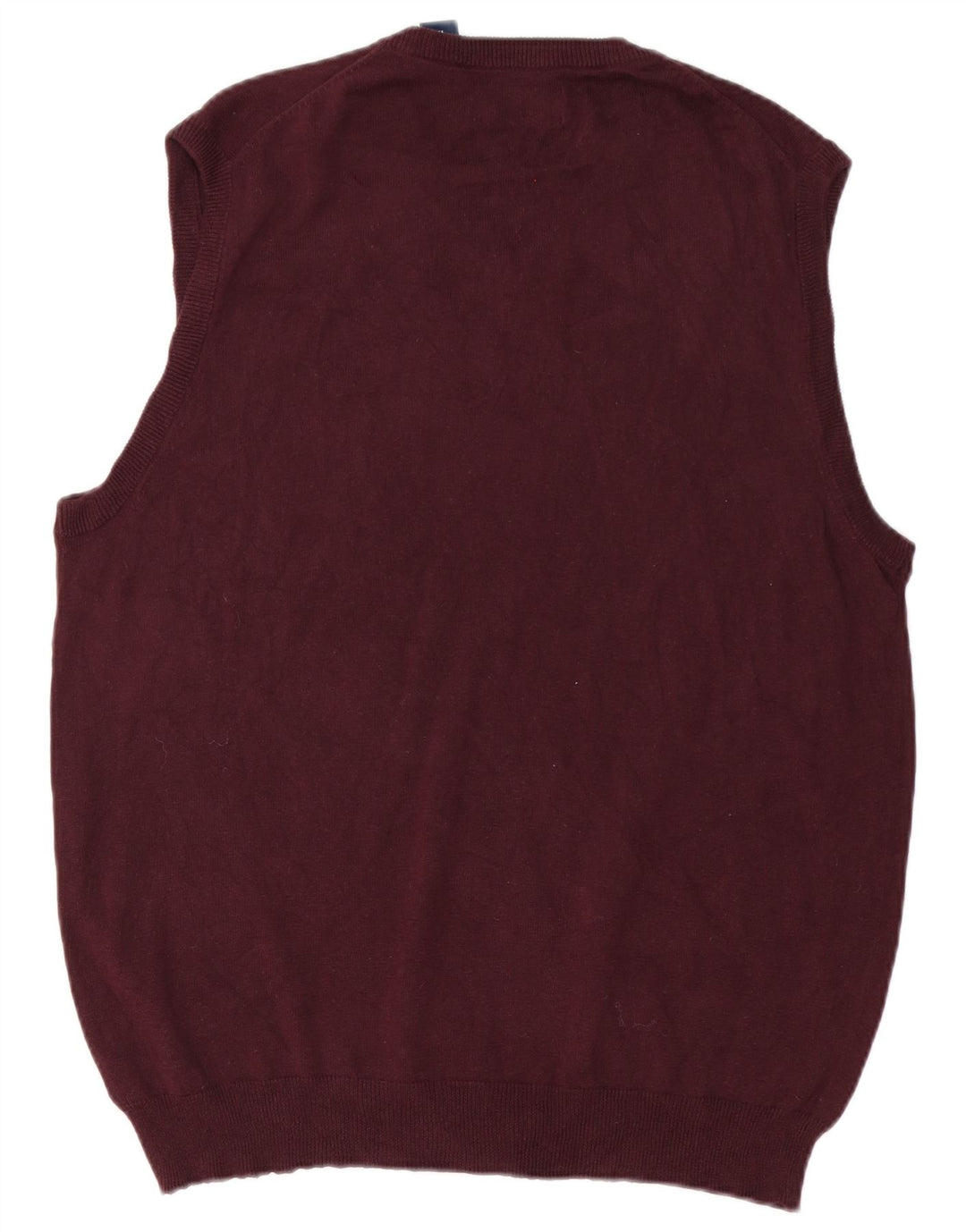Canottiera da uomo CHAPS in cotone bordeaux medio