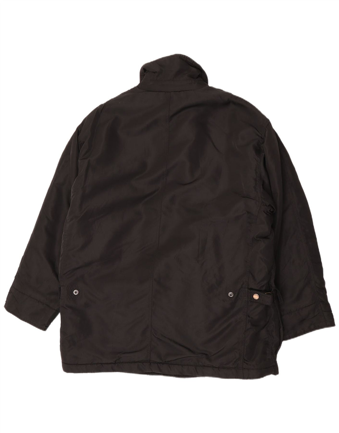 Cappotto giacca a vento da uomo Hugo Boss EU 52 XL nero poliammide