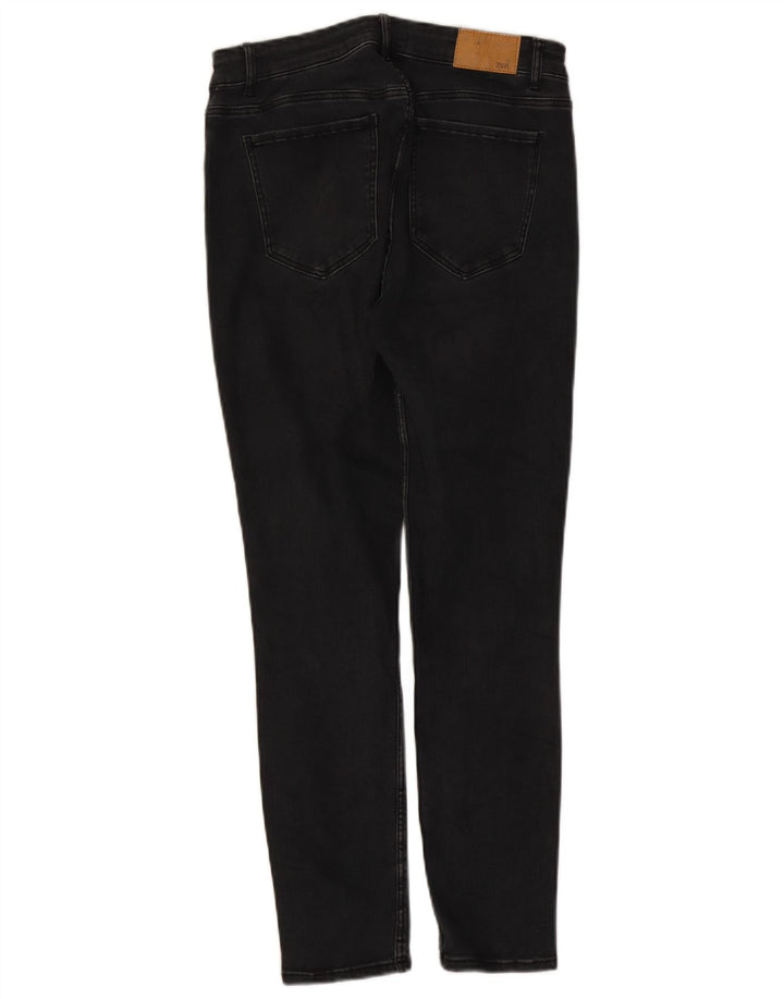 Jeans slim da donna Zara EU 42 grandi W32 L26 neri