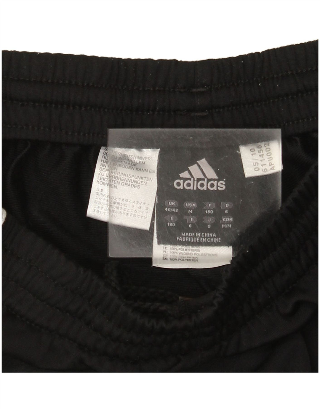 Pantaloni da tuta da donna Adidas Joggers UK 40/42 Medium Nero Poliestere