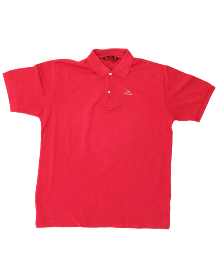 Polo da uomo KAPPA XL in cotone rosa