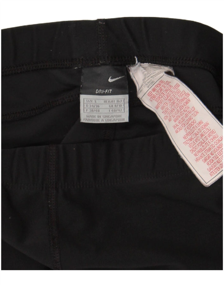 Pantaloni della tuta da donna Nike UK 8/10 Small neri