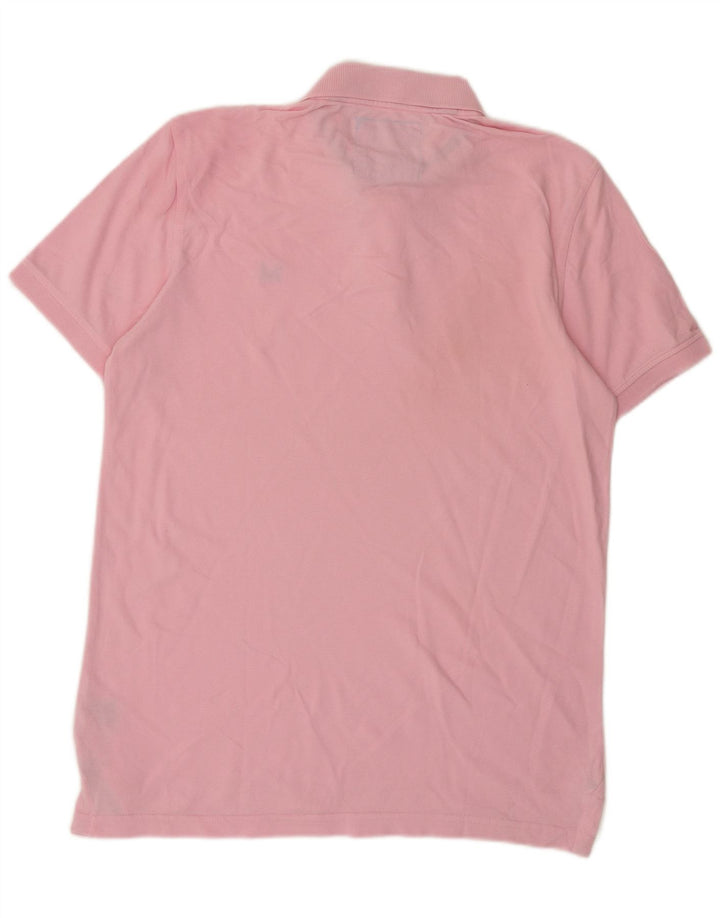Polo da uomo J. Crew in cotone rosa medio