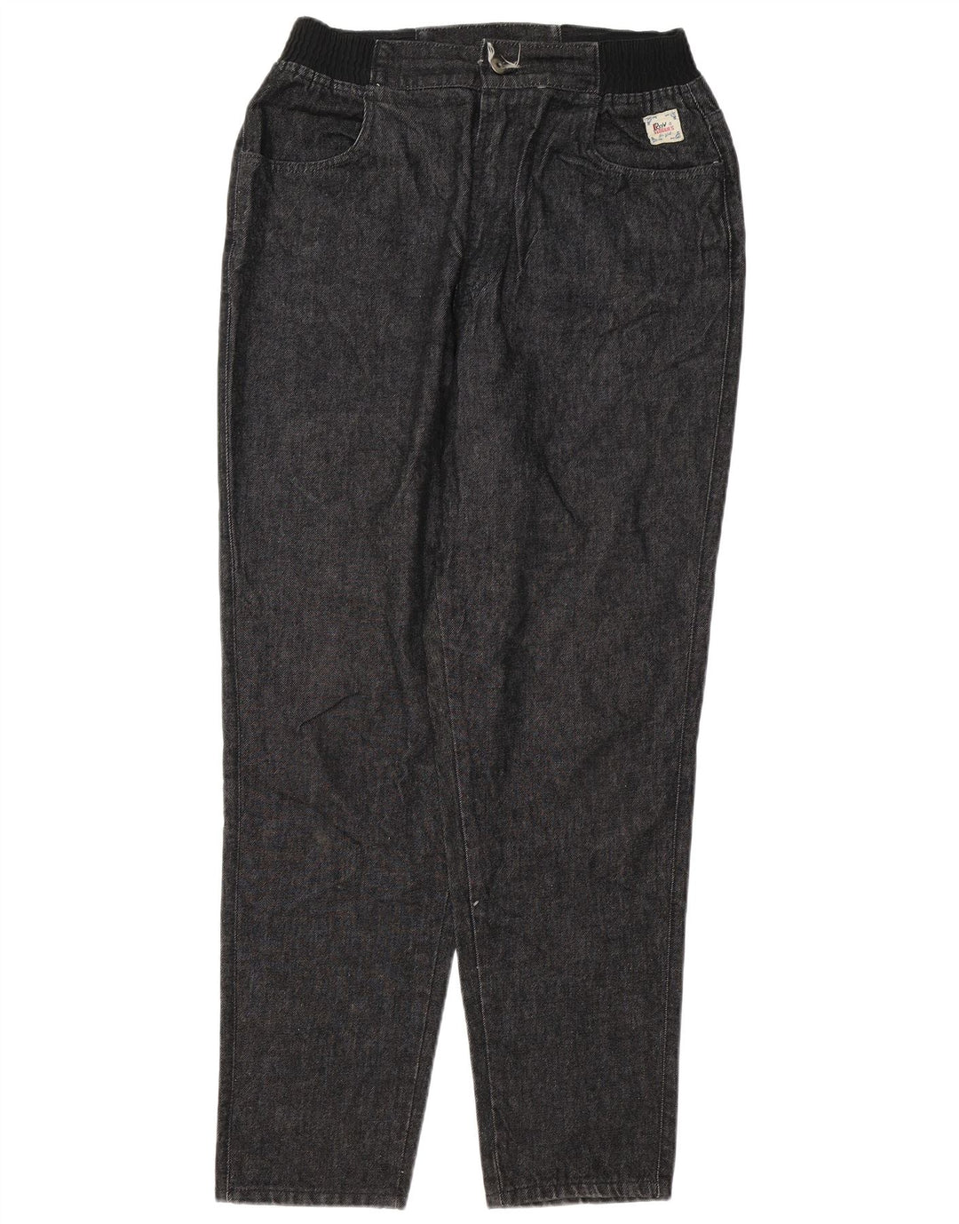 Jeans affusolati da uomo Roy Rogers W40 L31 cotone nero