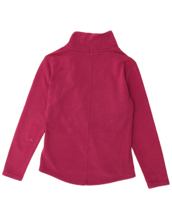 Giacca da tuta da donna Puma UK 12 cotone rosa medio