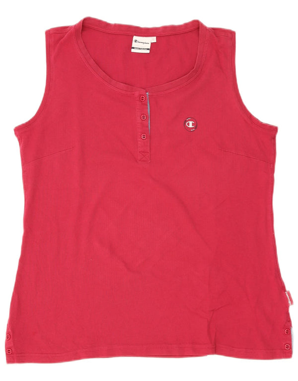 Canotta da donna Champion UK 18 XL cotone rosa